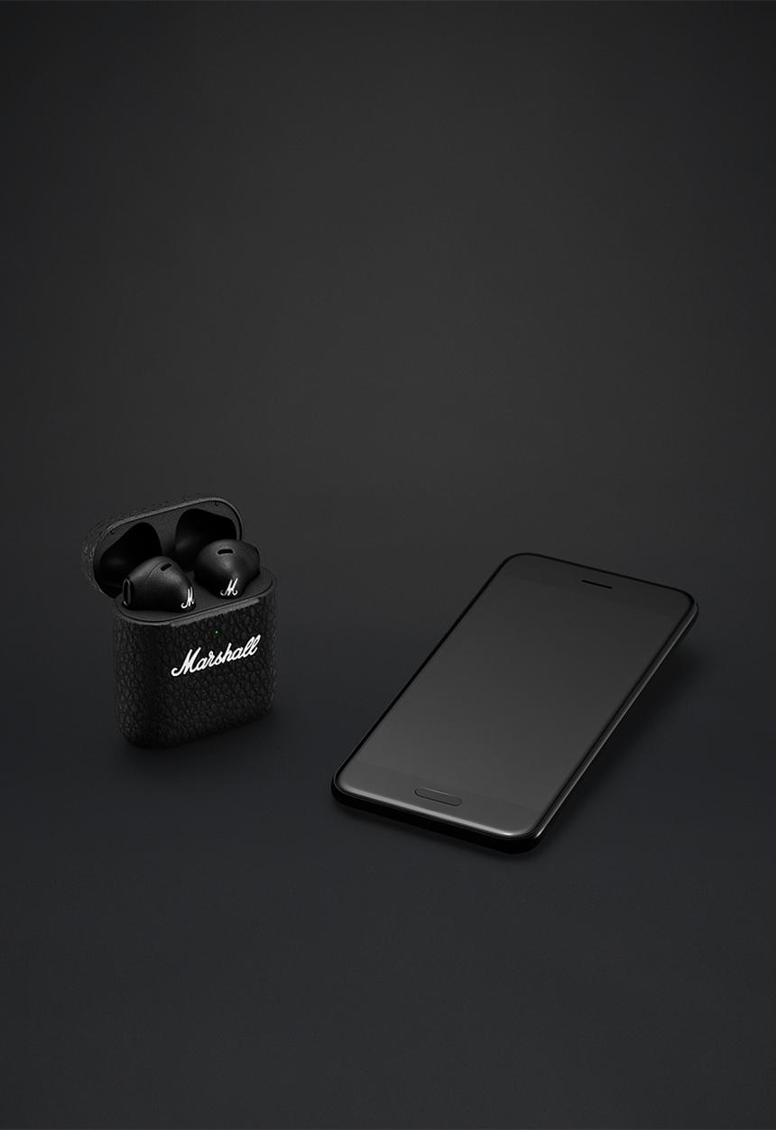 Marshall - Minor iii true wireless earphones - black