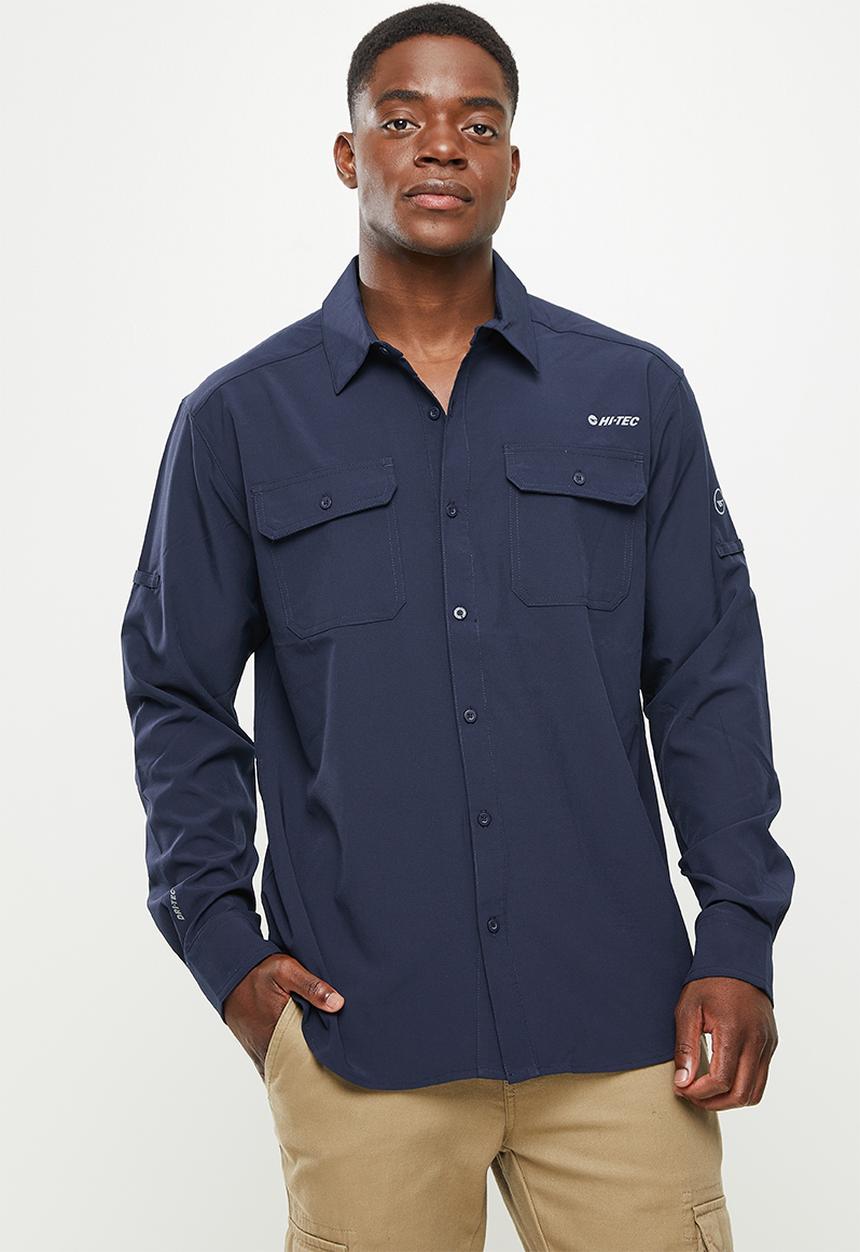 Hi-Tec - Tech long sleeve shirt - navy