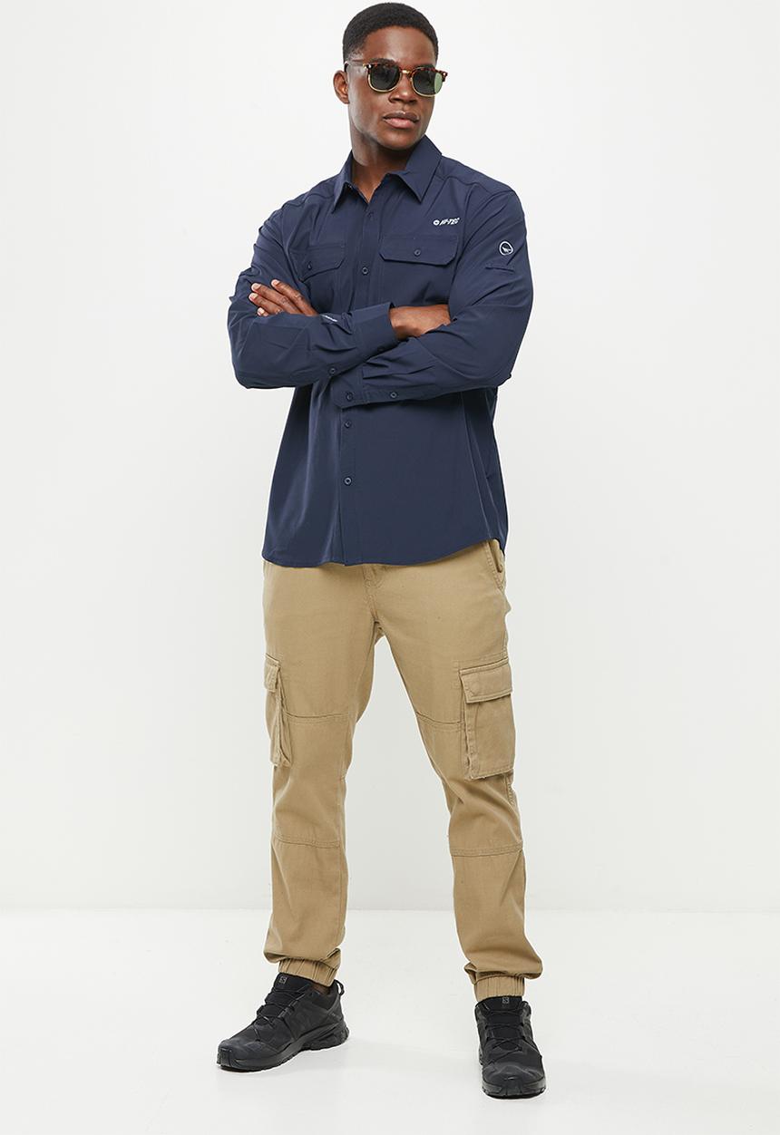 Hi-Tec - Tech long sleeve shirt - navy