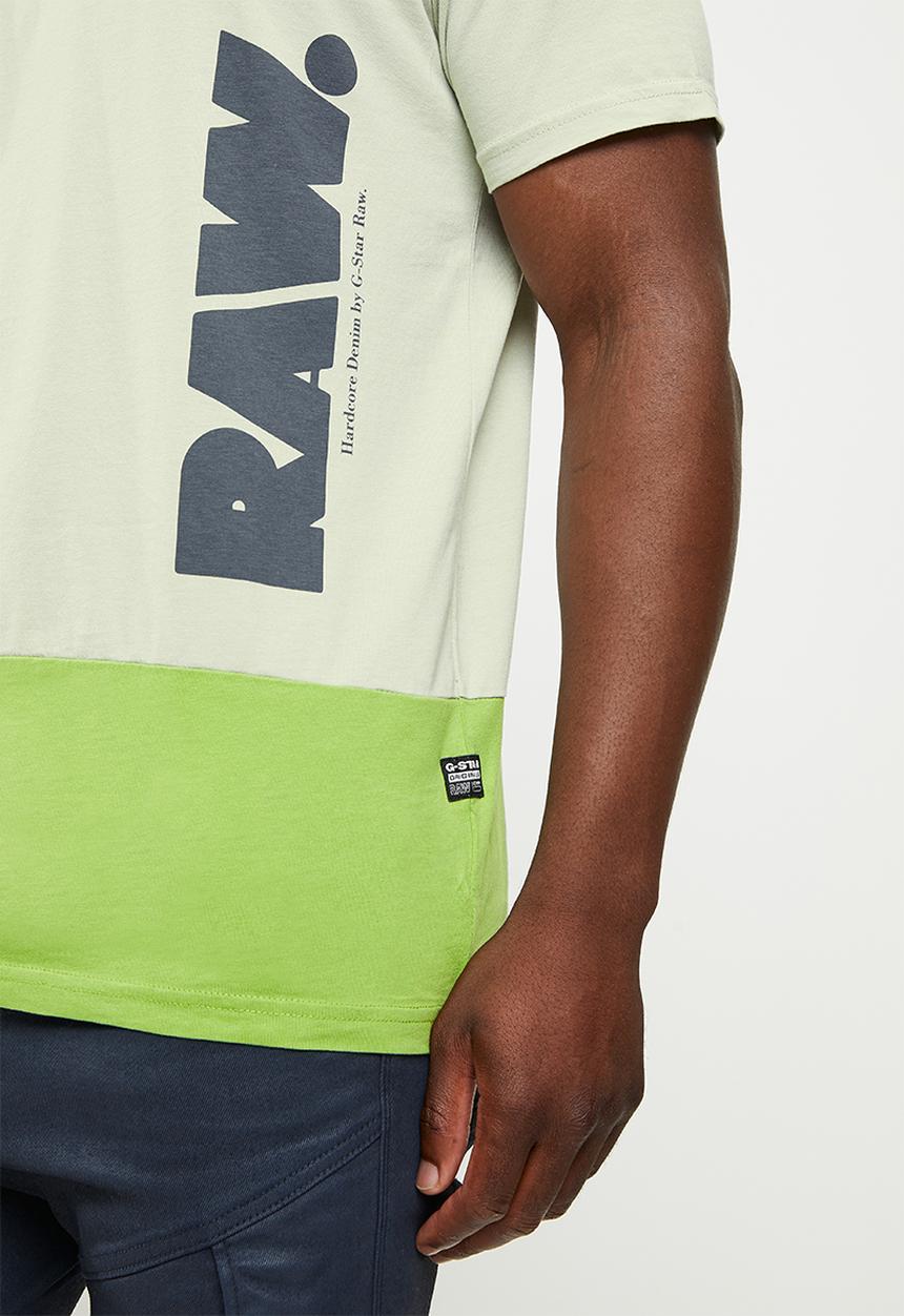 G-STAR - Color block raw. r t - mineral grey