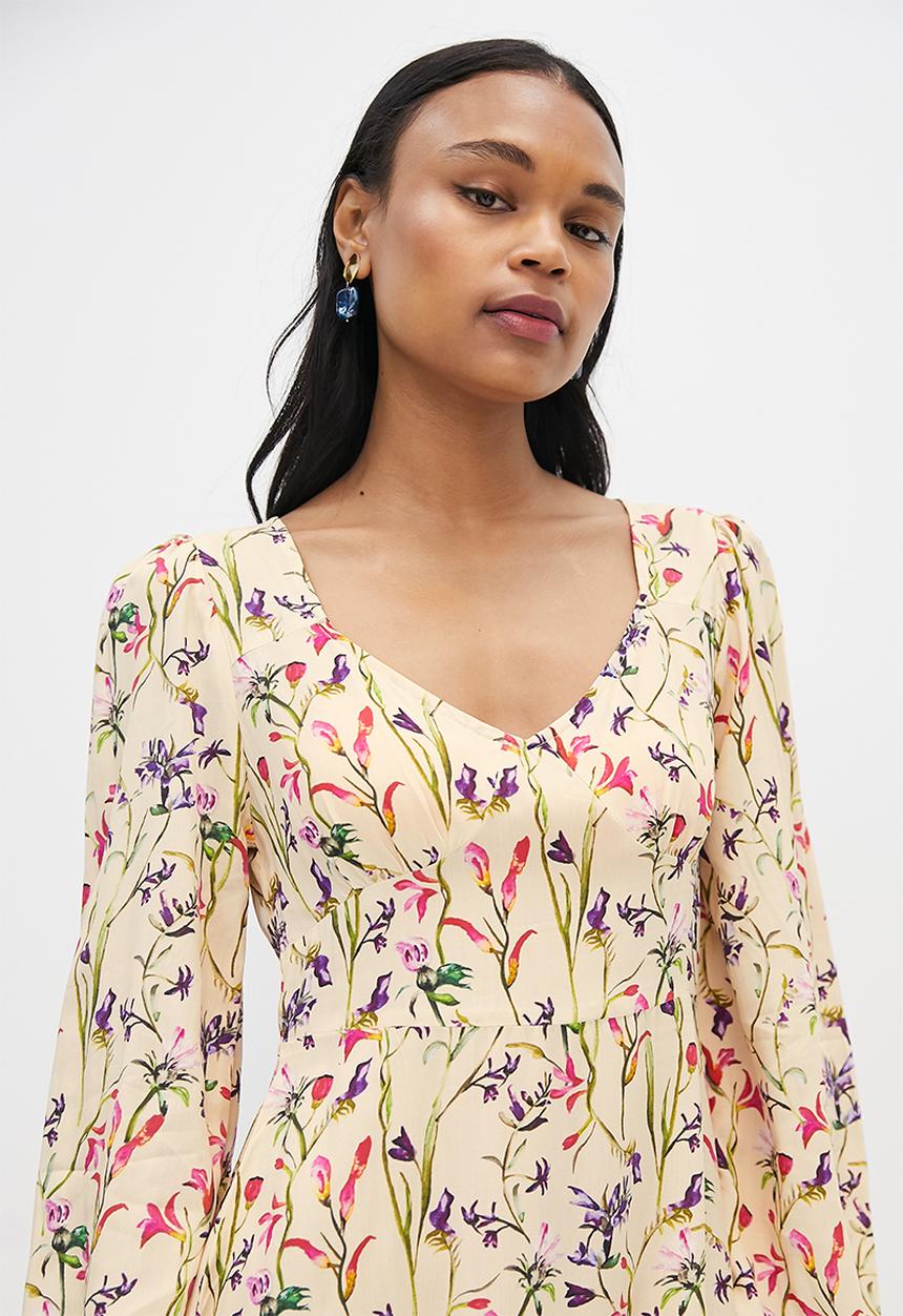 MILLA - Tie back mini dress - multi