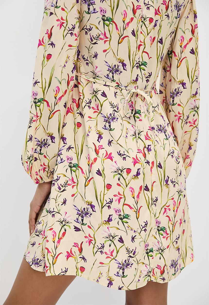 MILLA - Tie back mini dress - multi