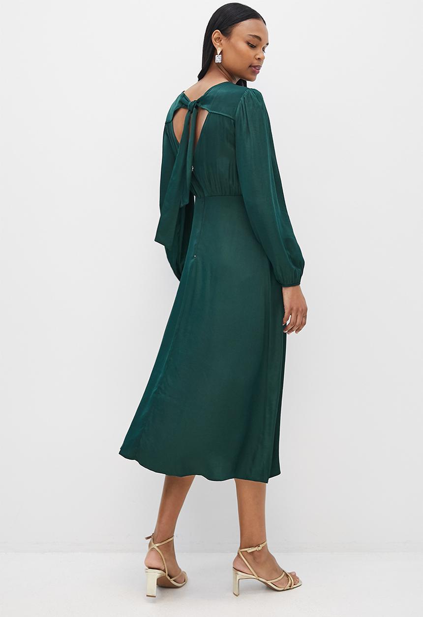MILLA -  Fit and flare midi dress - emerald