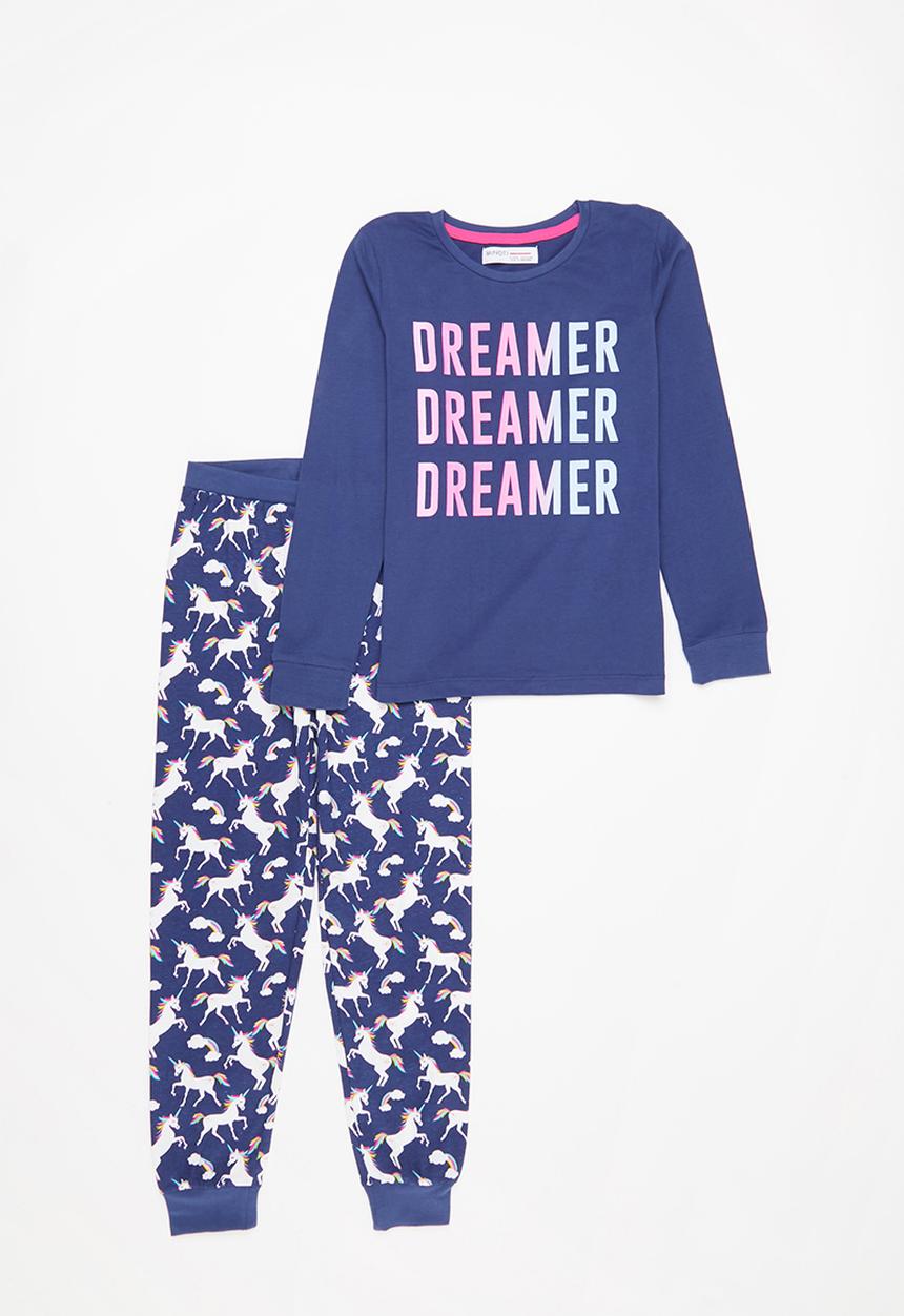 MINOTI - 2-Piece dreamer pyjama set - navy
