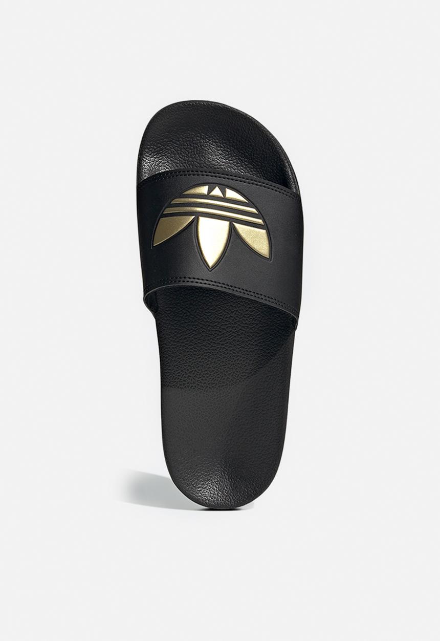 adidas Originals - Adilette lite w - core black/matte gold
