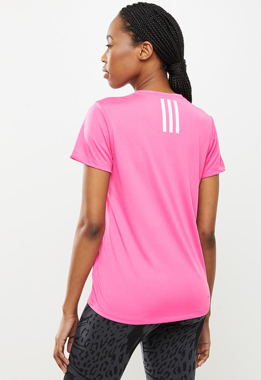 adidas Performance - Minimal tee - pulse magenta