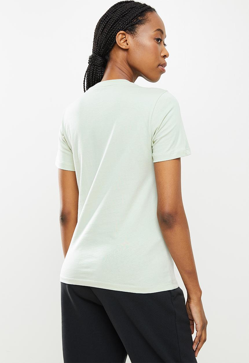 adidas Performance - W blt2 performance short sleeve tee - linen green & black