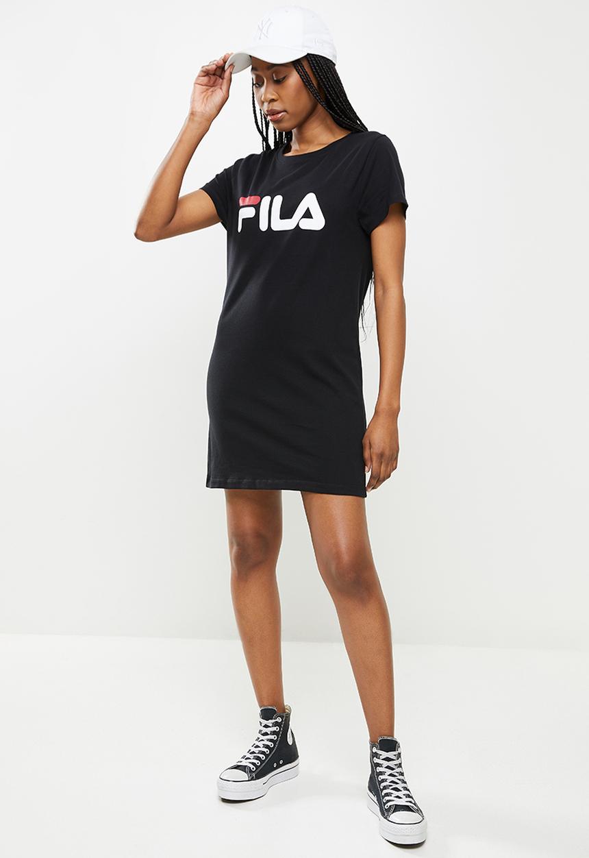 FILA - Deckle T-shirt dress - black