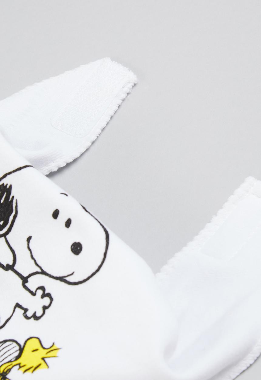 Character Group - Snoopy bandana bib - white