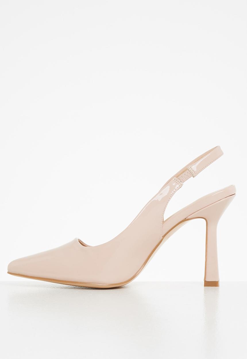 edit - Close toe sling-back - beige