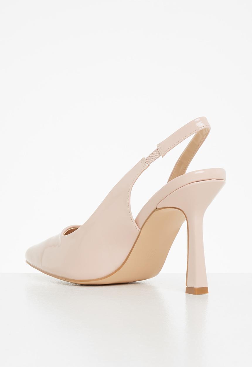 edit - Close toe sling-back - beige