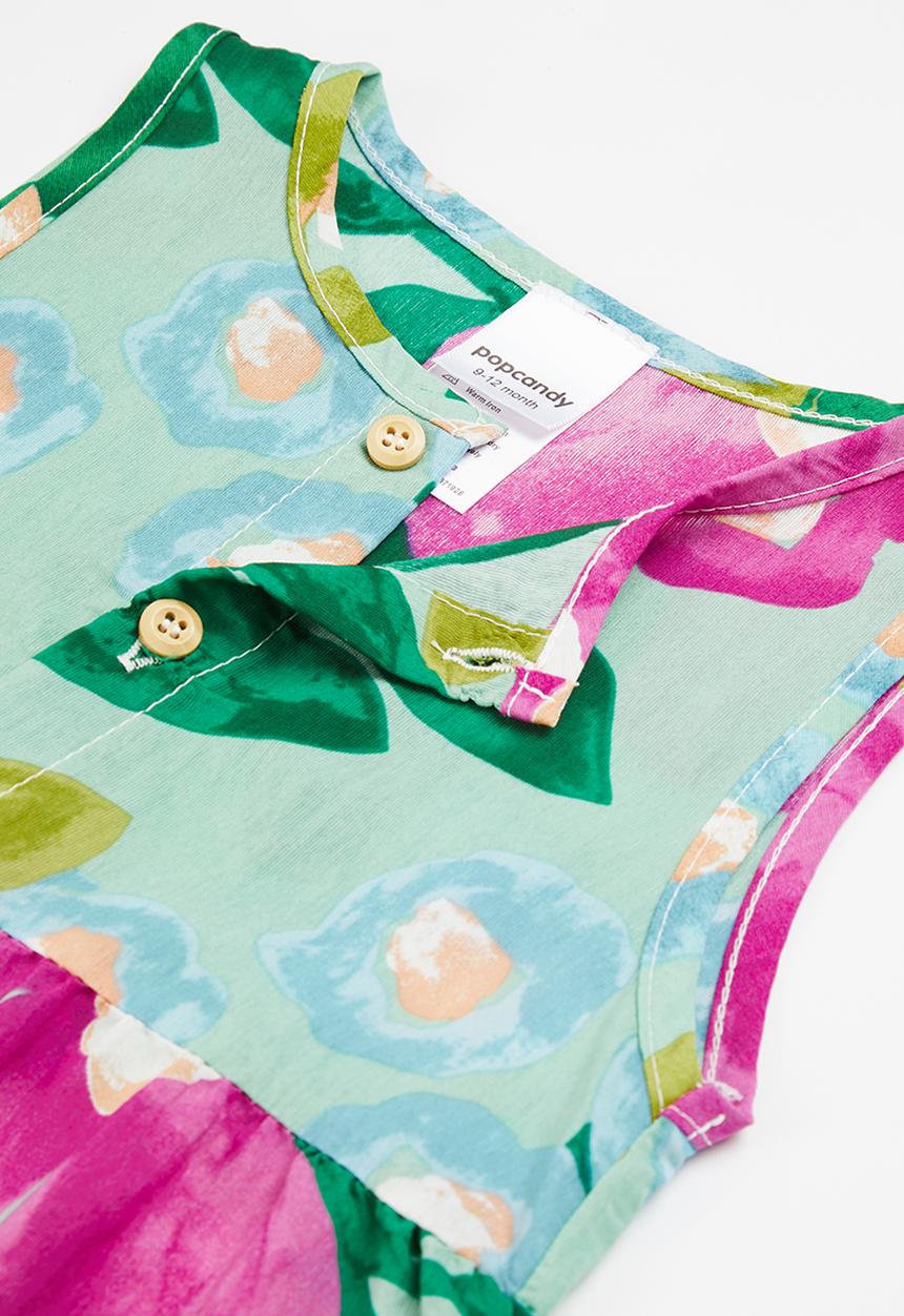 Pop Candy - Baby floral romper - multi