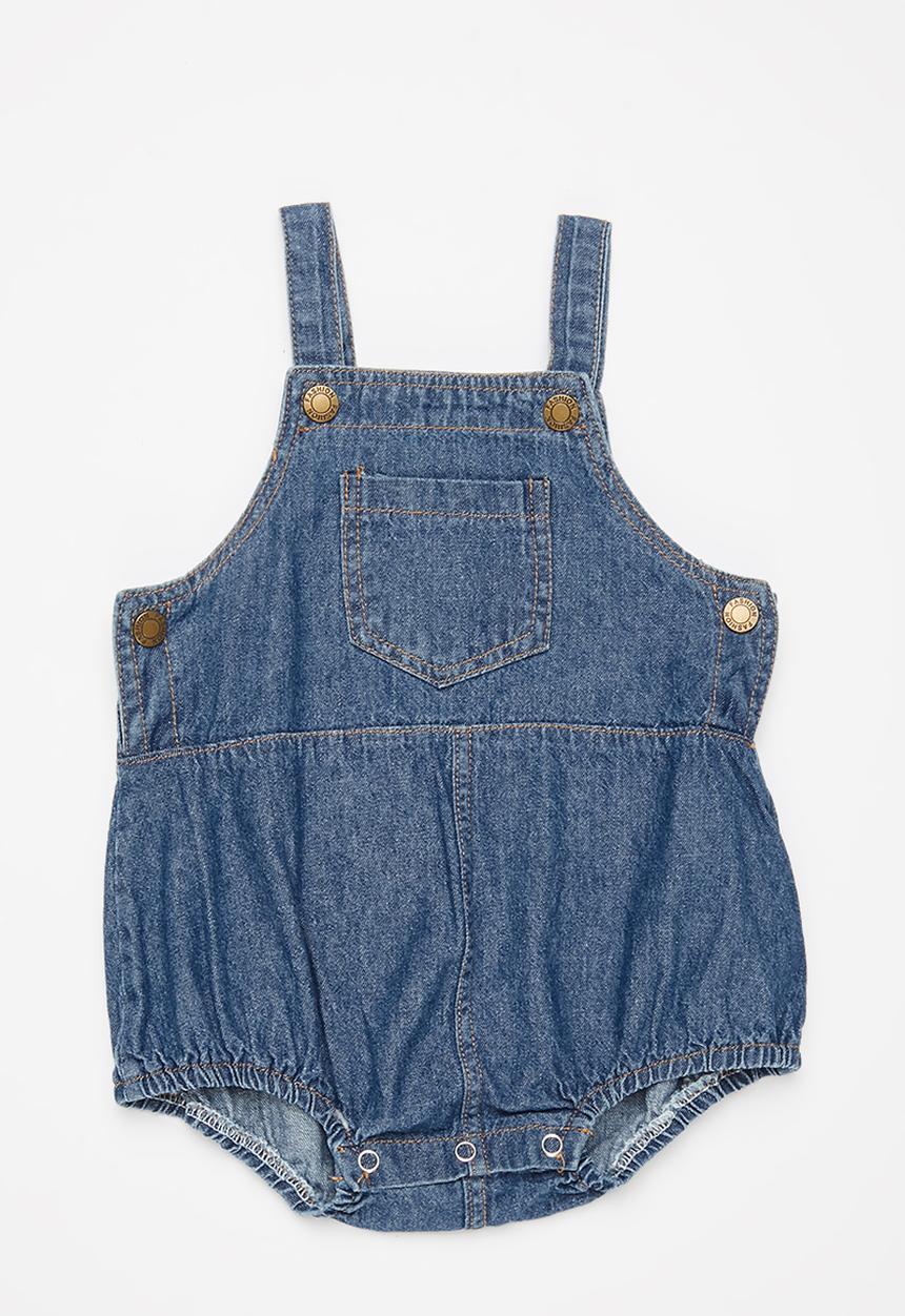 Pop Candy - Baby dungaree - blue
