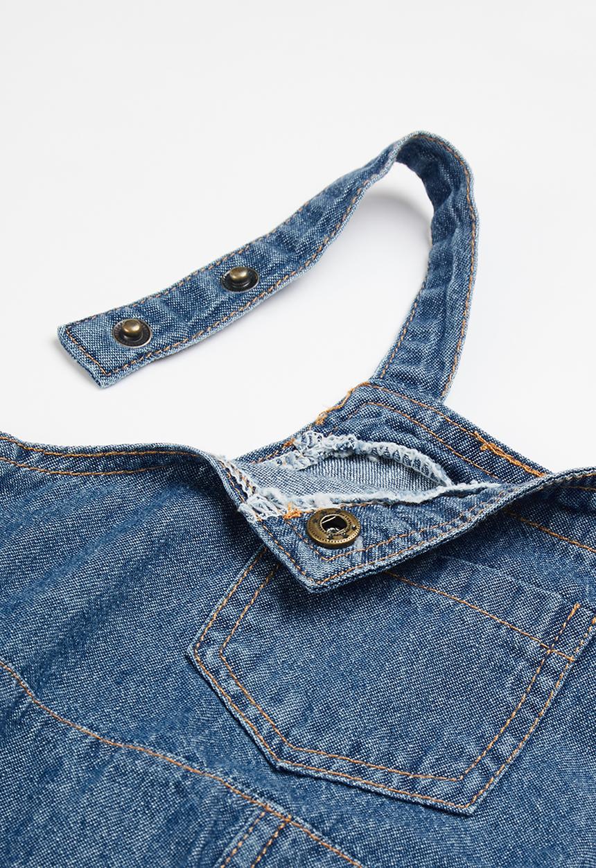 Pop Candy - Baby dungaree - blue