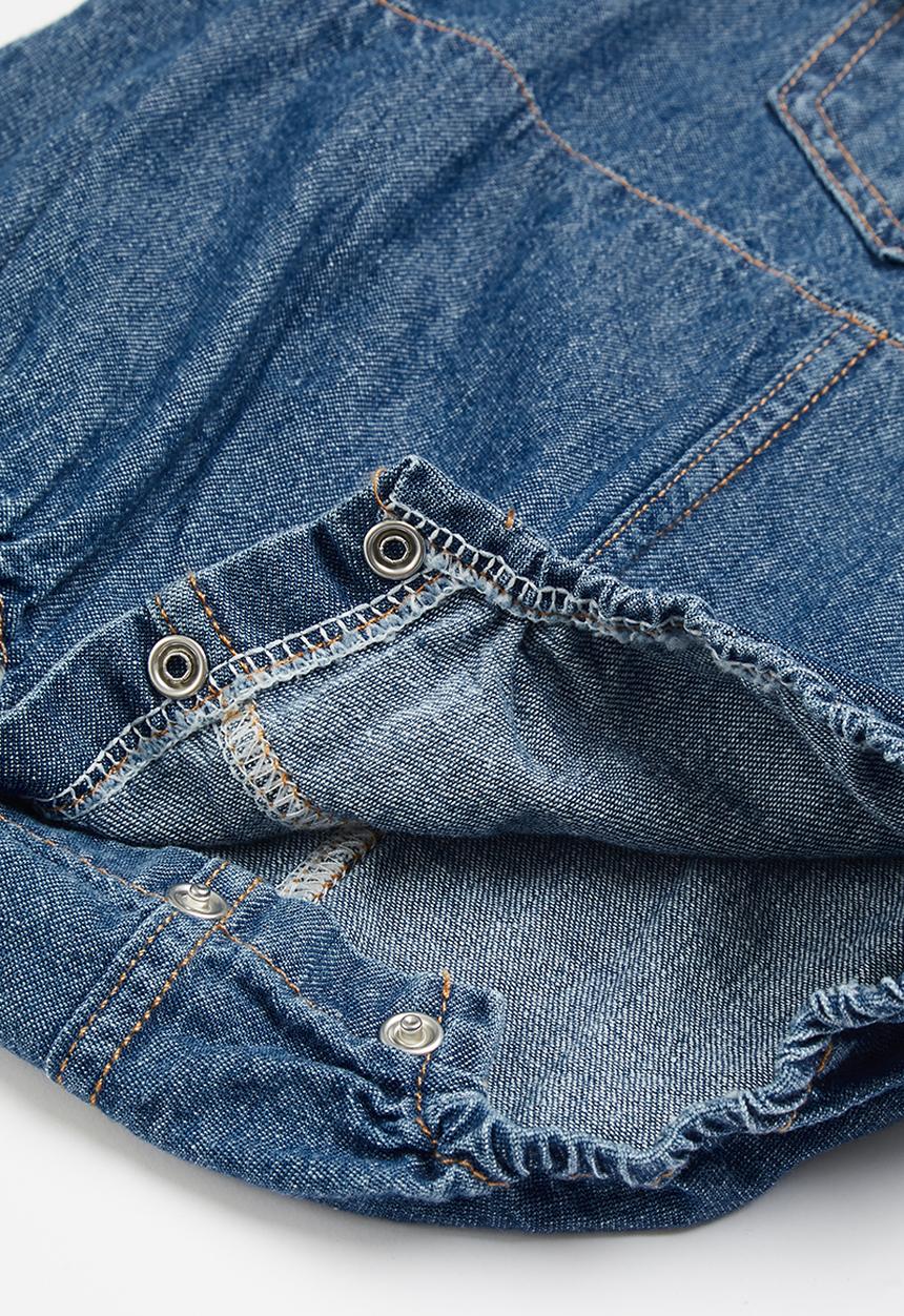 Pop Candy - Baby dungaree - blue