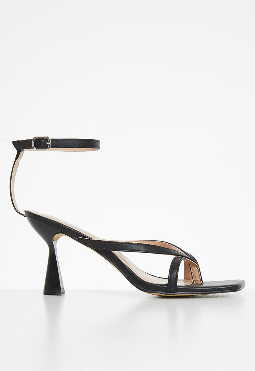 Superbalist - Leizel ankle strap stiletto - black