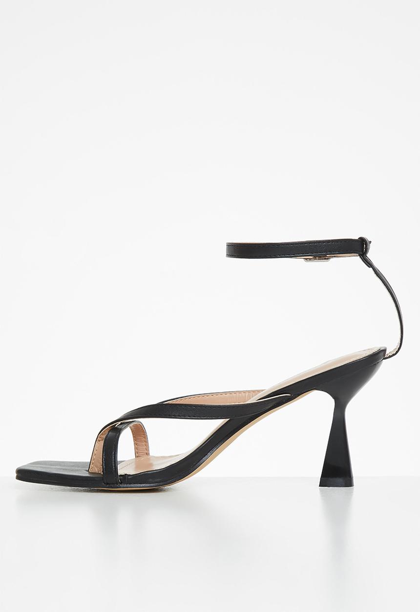 Superbalist - Leizel ankle strap stiletto - black