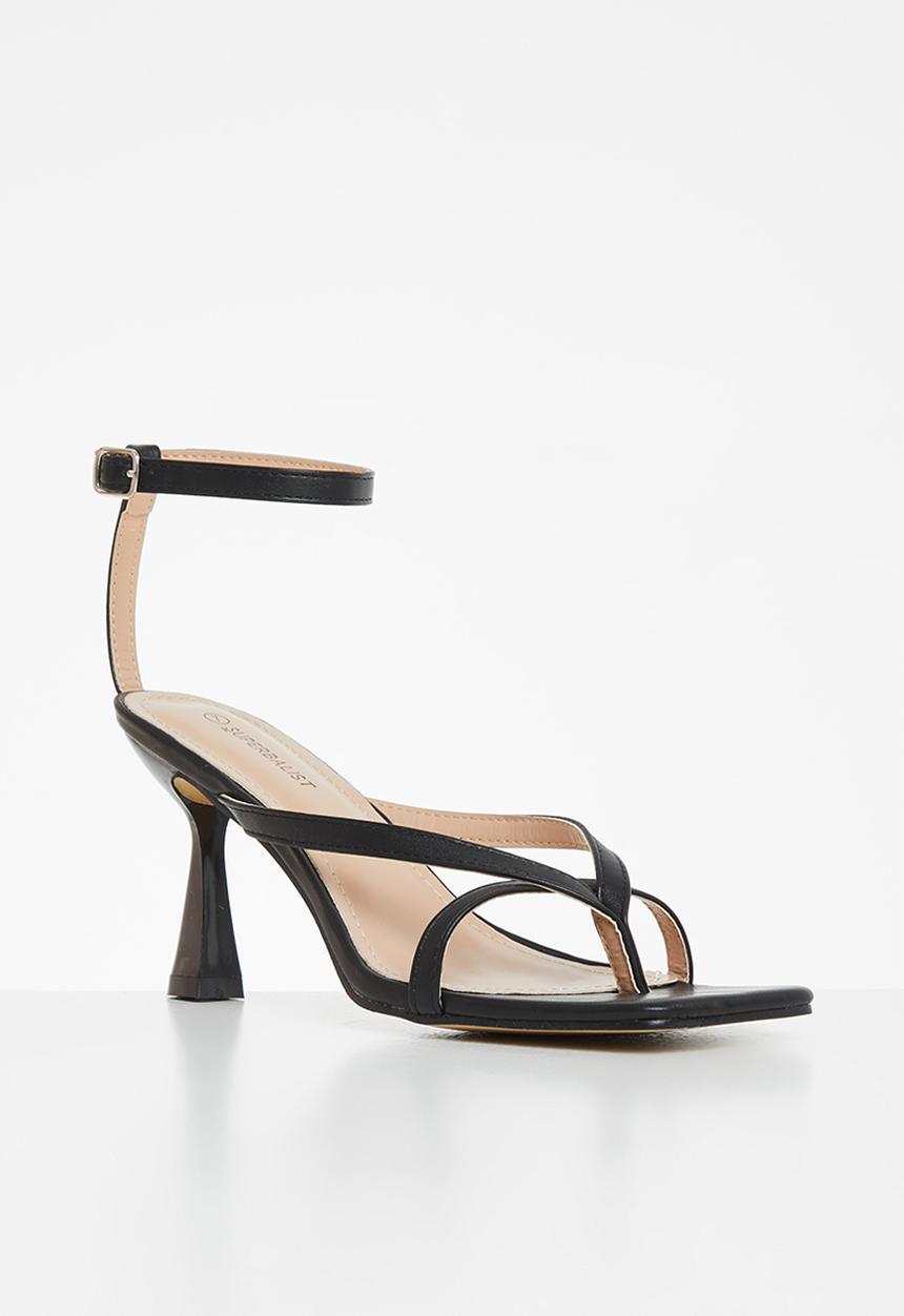 Superbalist - Leizel ankle strap stiletto - black
