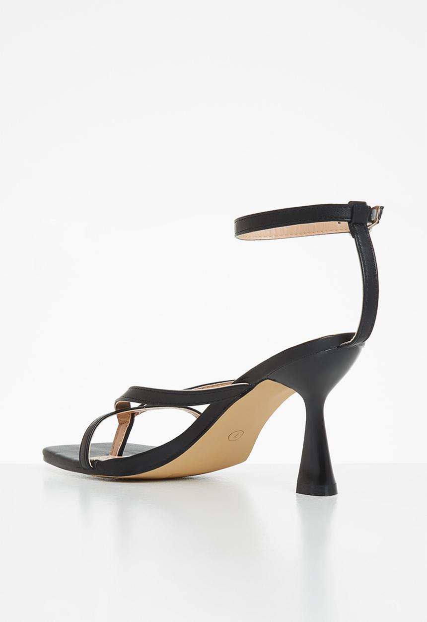 Superbalist - Leizel ankle strap stiletto - black