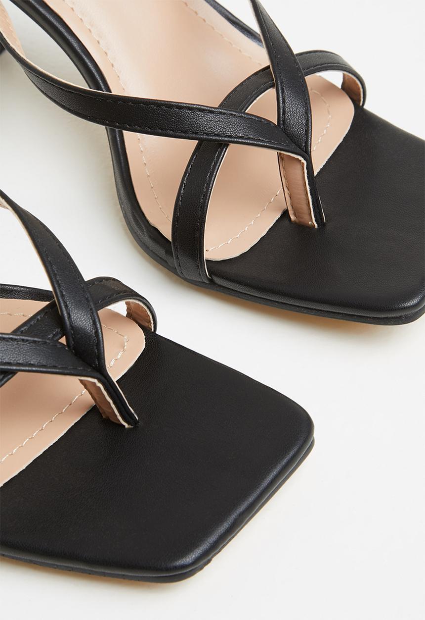 Superbalist - Leizel ankle strap stiletto - black