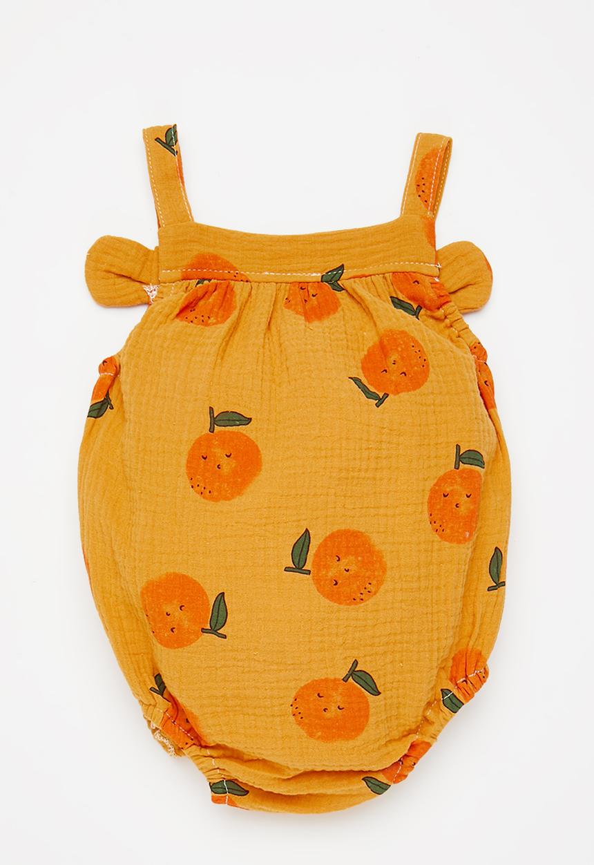 Pop Candy - Girls romper - orange