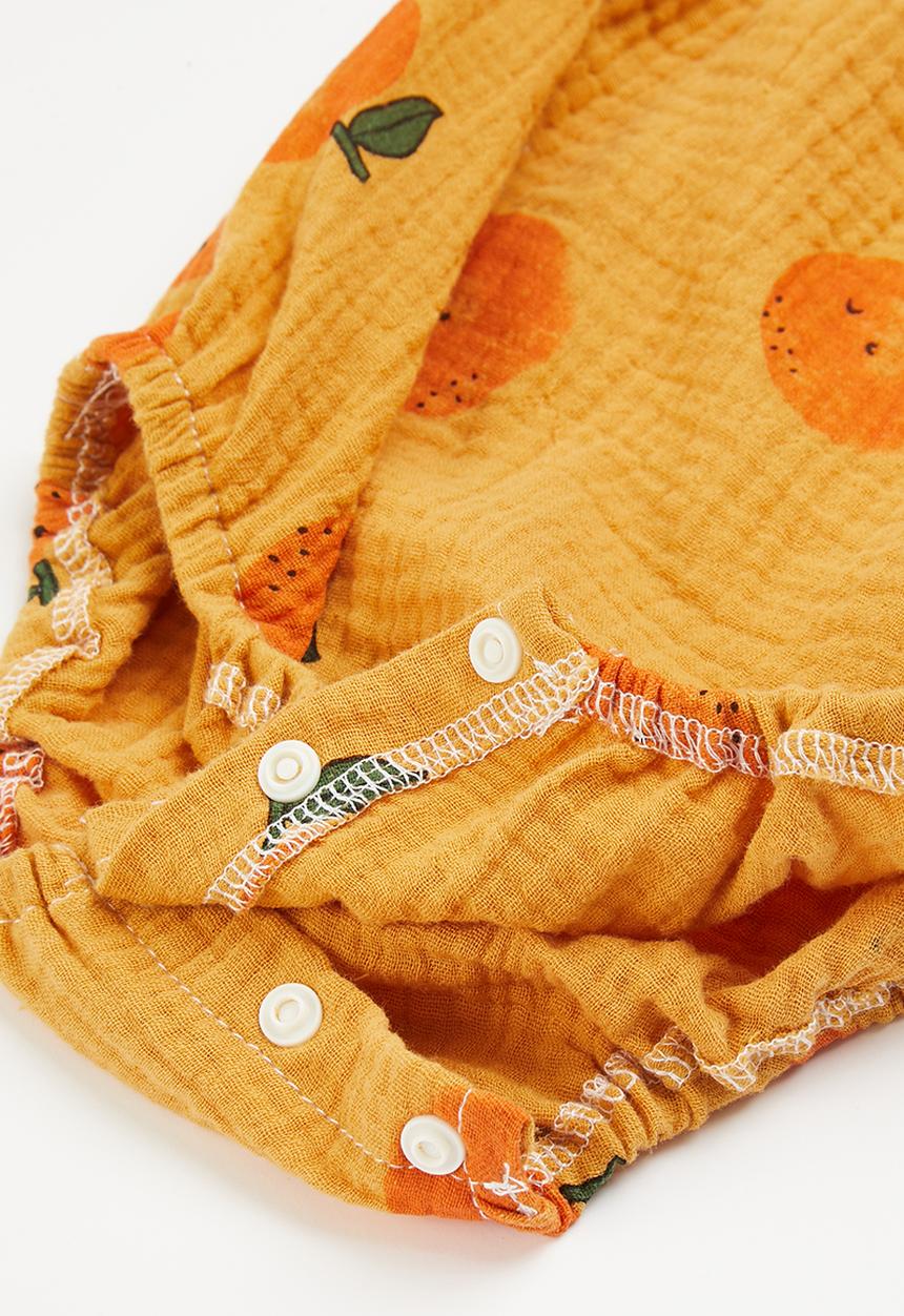 Pop Candy - Girls romper - orange