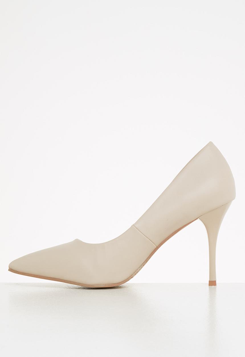 Superbalist - Classic court stilleto - oatmilk