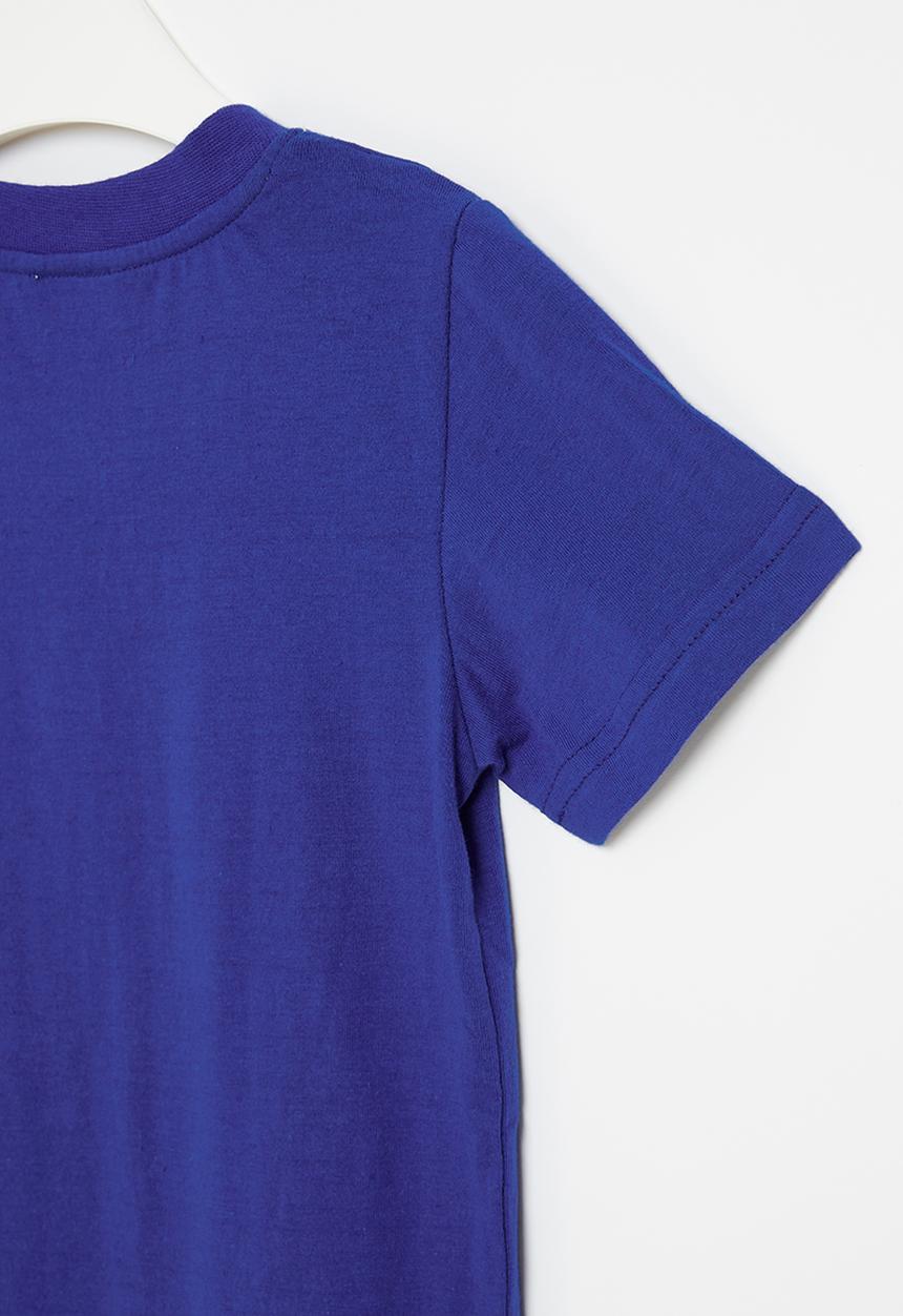 Pop Candy - Boys car tee - royal blue