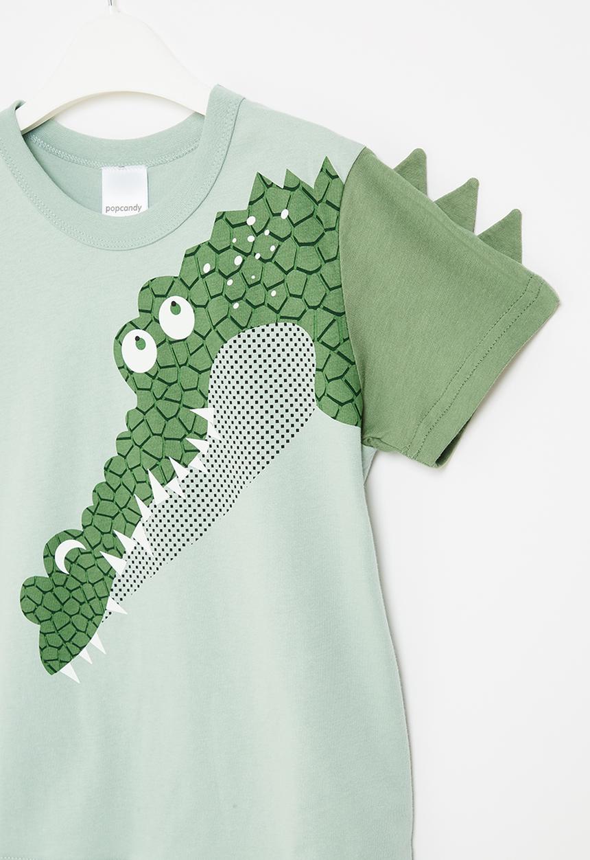Pop Candy - Dino tee - green