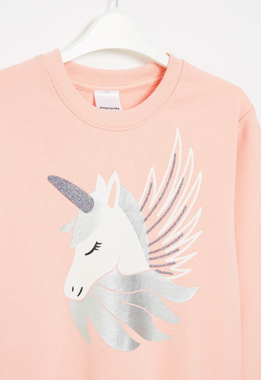 Pop Candy - Girls unicorn sweatshirt - pink
