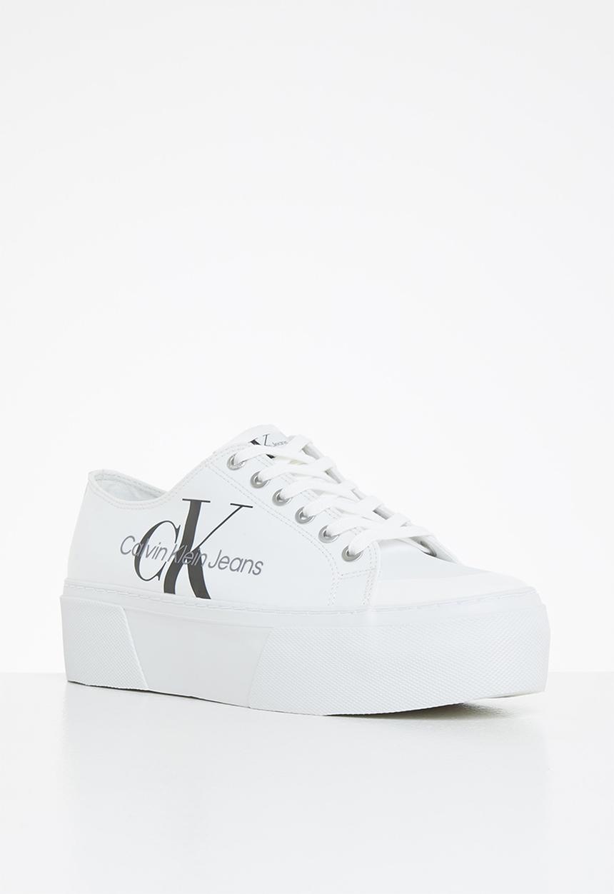 Calvin Klein - Flatform vulcanized extra 1 - bright white