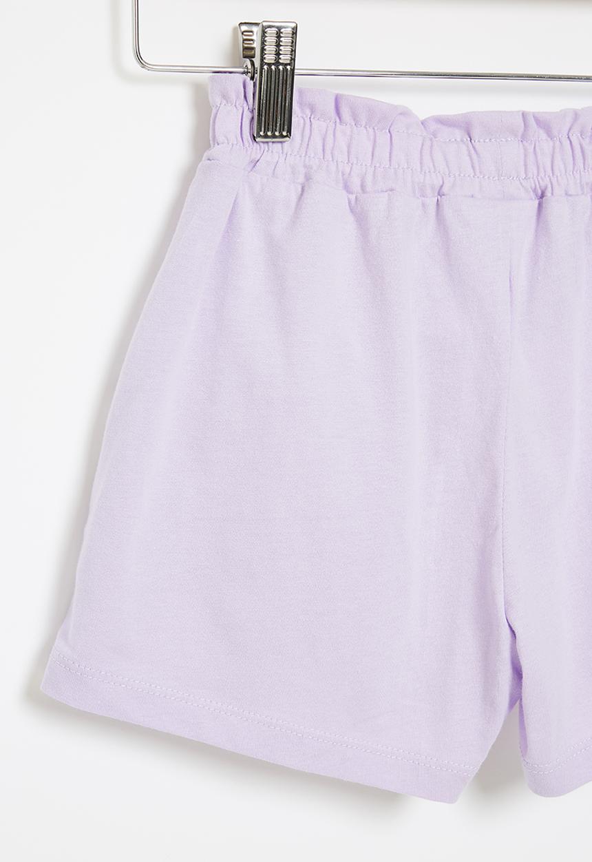 Pop Candy - Girls elasticated waist shorts - purple
