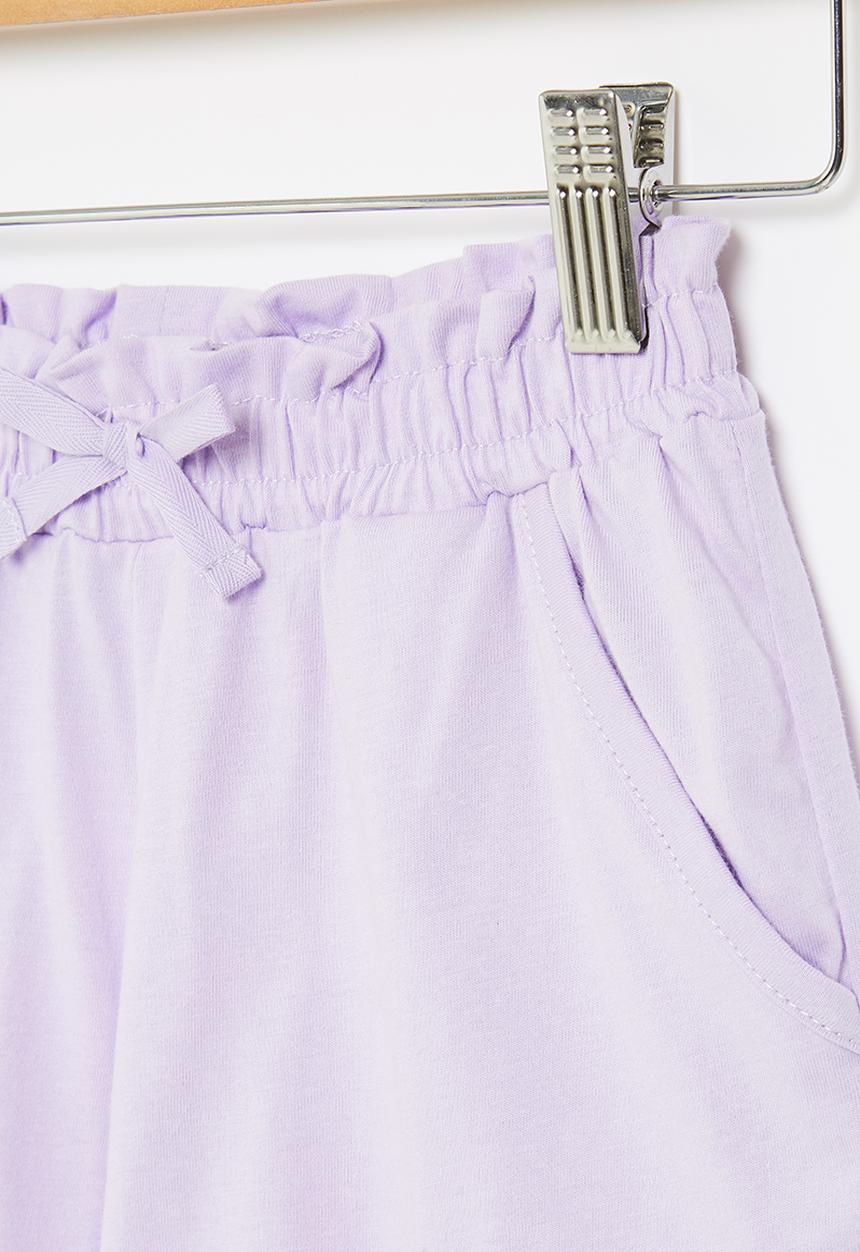 Pop Candy - Girls elasticated waist shorts - purple