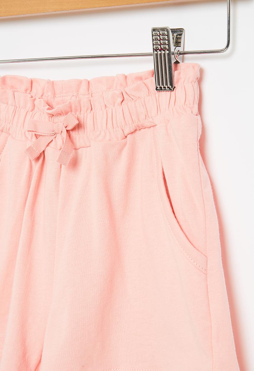 Pop Candy - Girls elasticated waist shorts - light pink