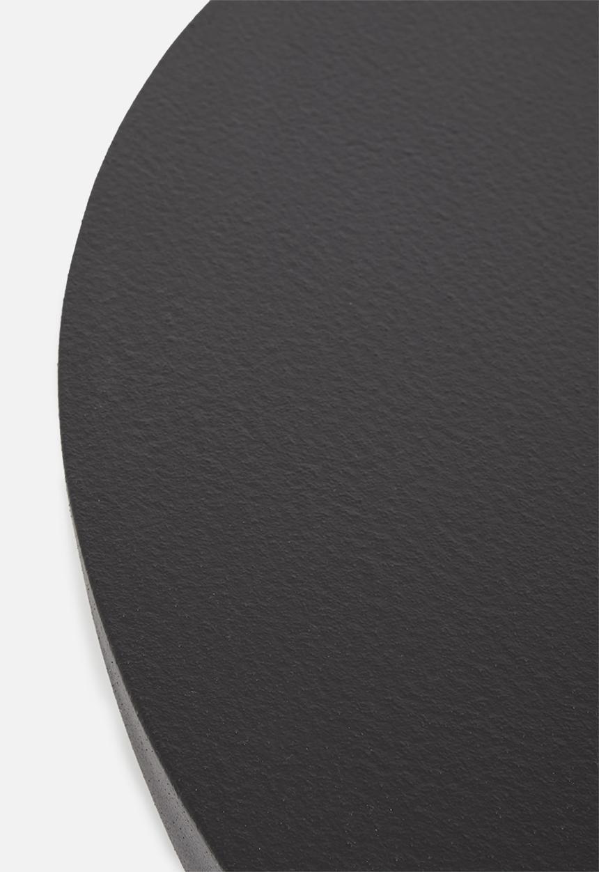 Sixth Floor - Holden outdoor coffee round table - black