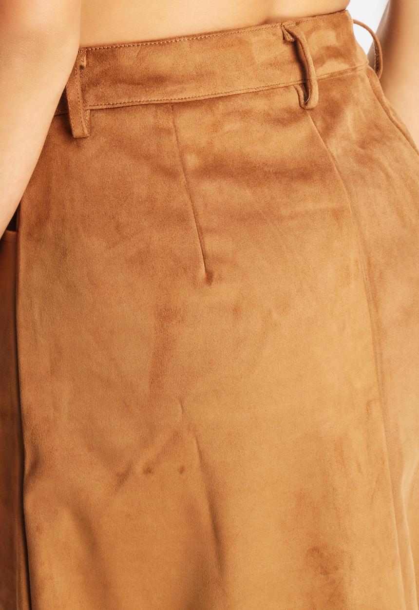 Glamorous - Button Highwaist Pocket Skirt