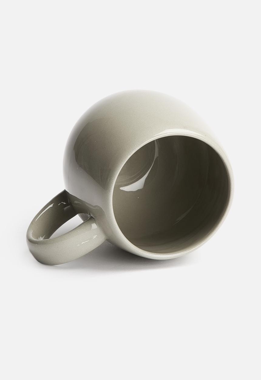 Urchin Art - Set of 4 Grayscale Mugs