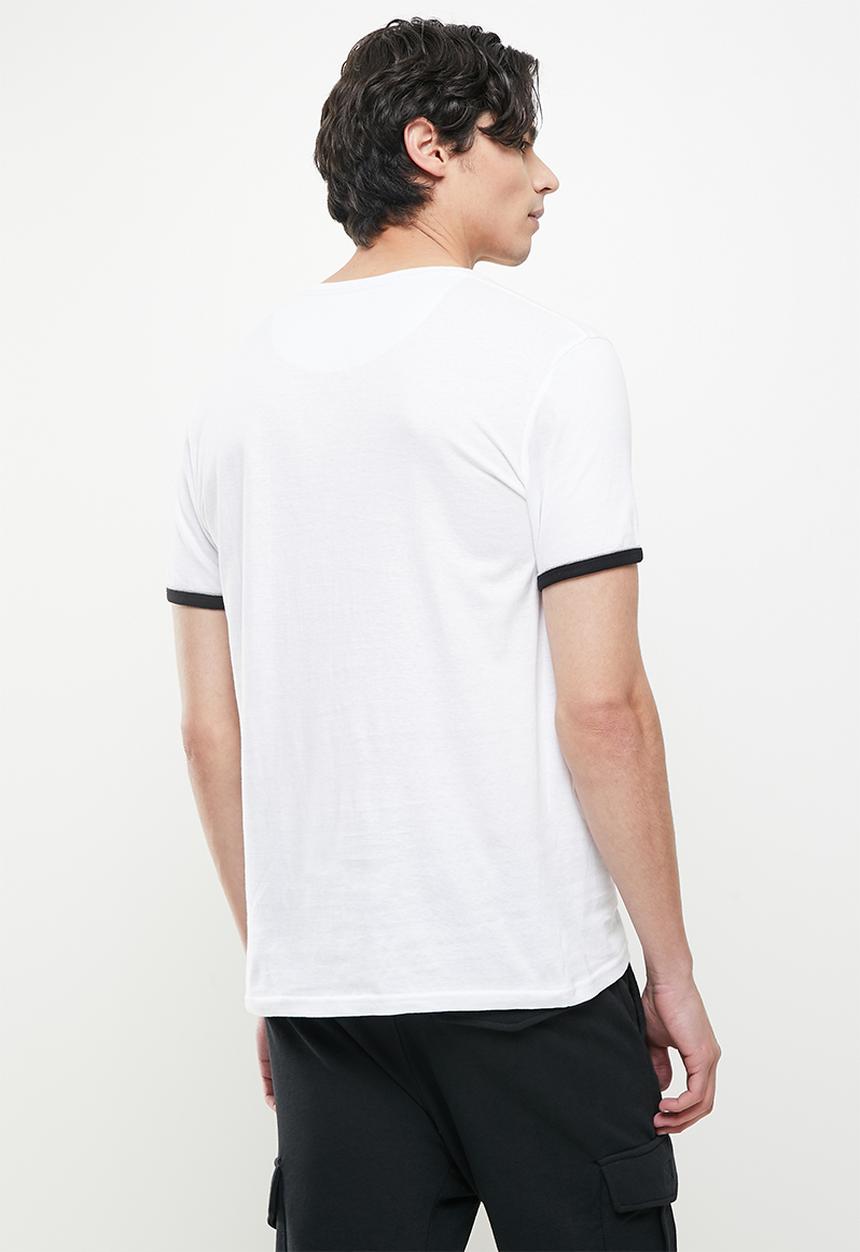 Brave Soul - Pearsonb T-shirt - white