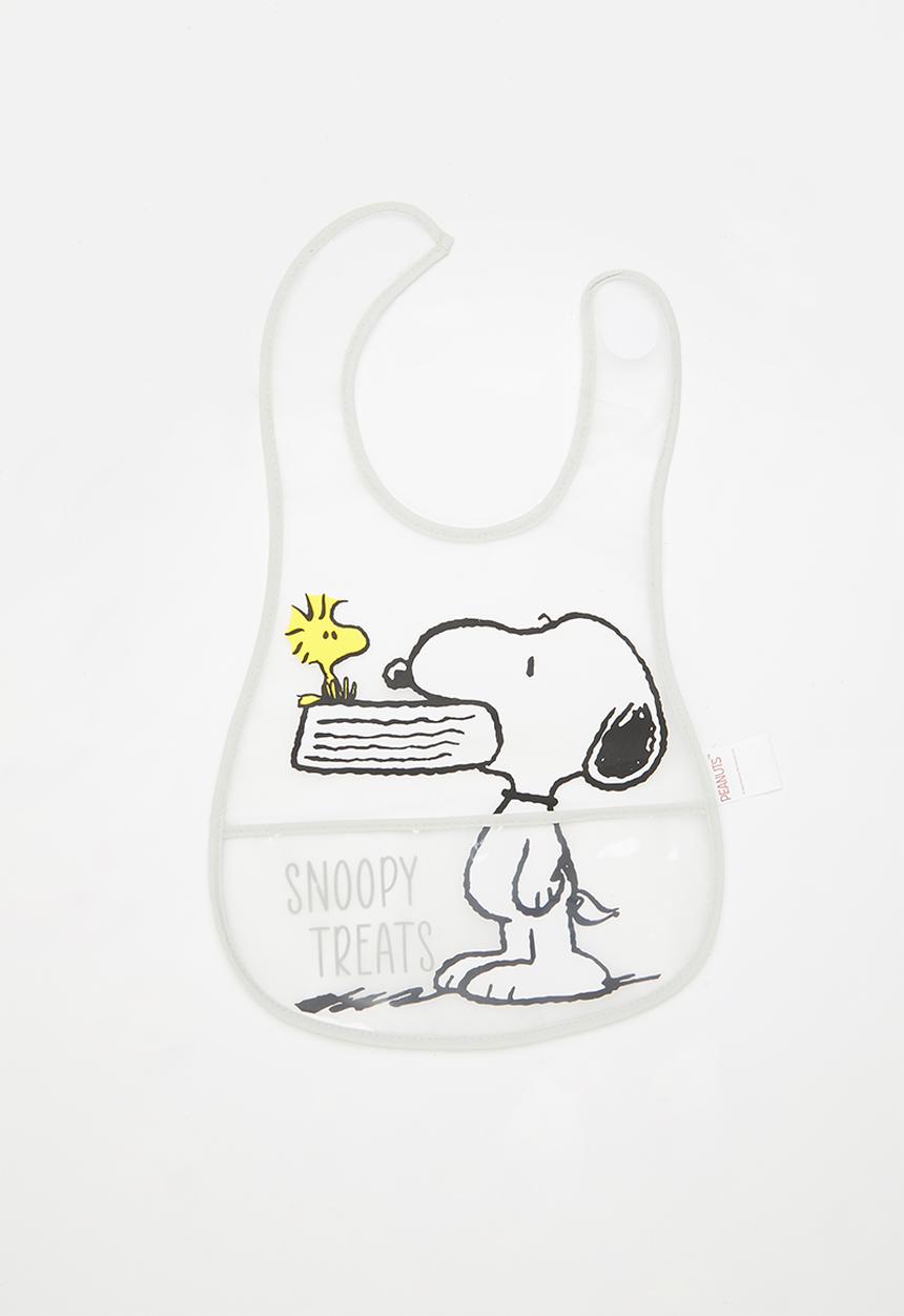 Character Group - Snoopy catcher bib - white