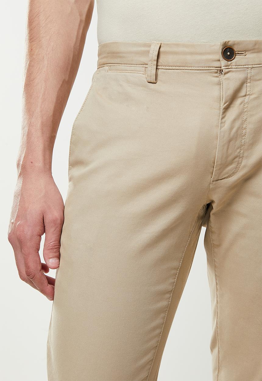 MANGO - Trousers barna - neutral