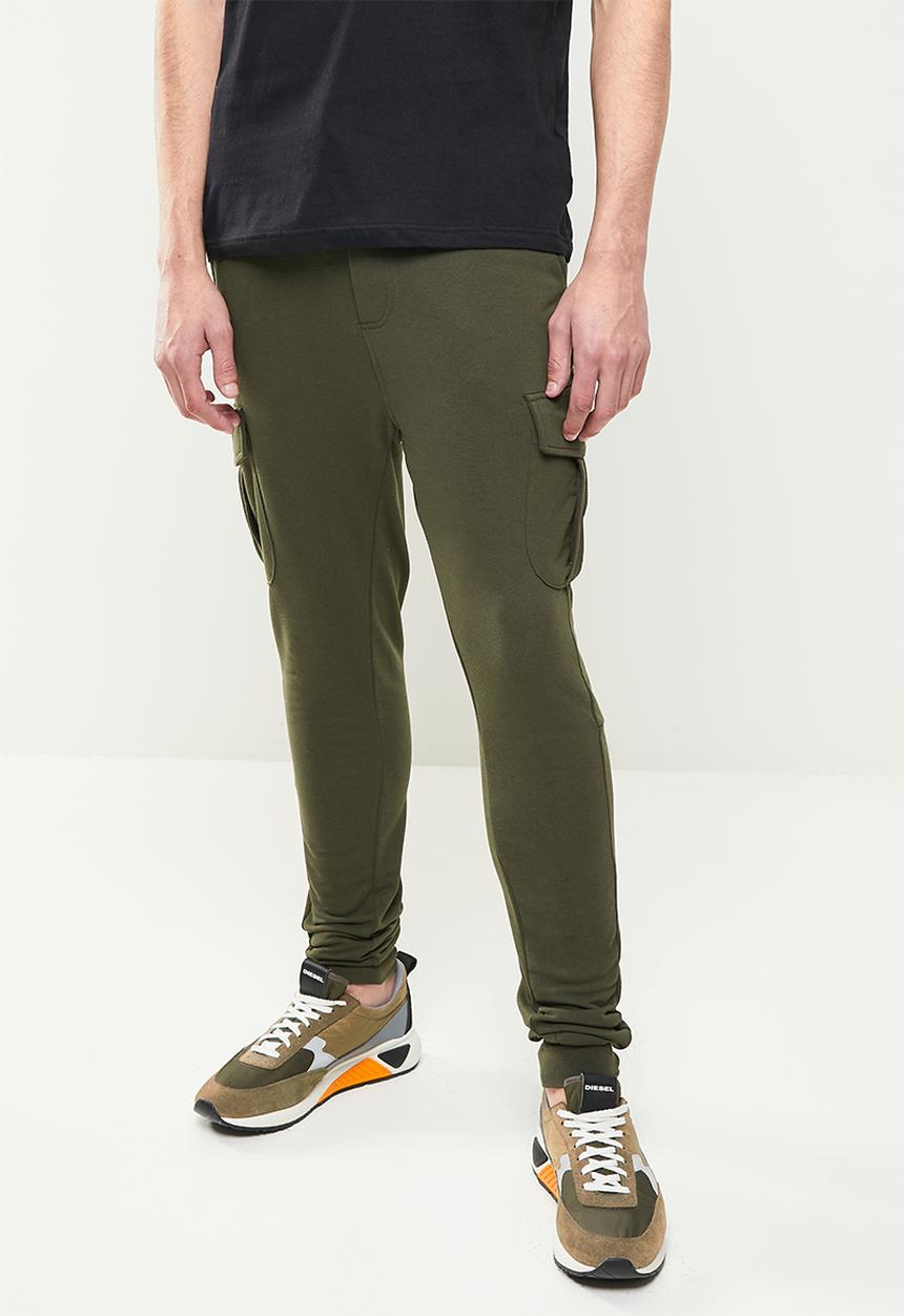 Brave Soul - Gauze jogger - khaki