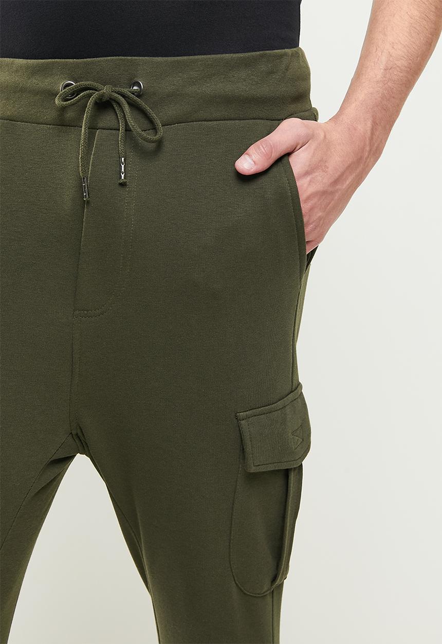 Brave Soul - Gauze jogger - khaki