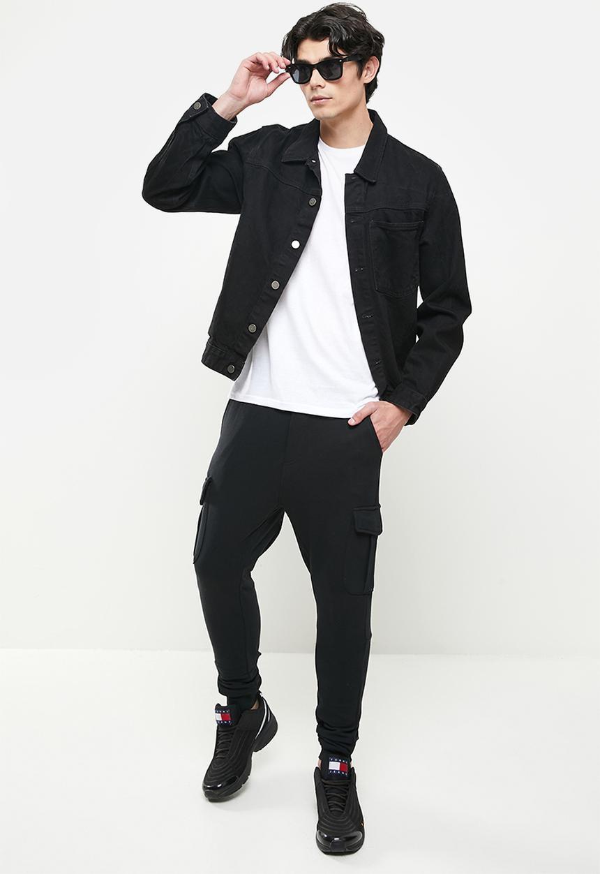 Brave Soul - Gauze jogger - black