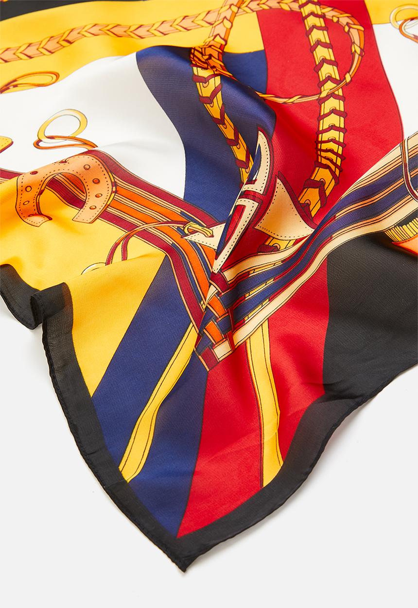 Superbalist - Equestrian print neckerchief - multi