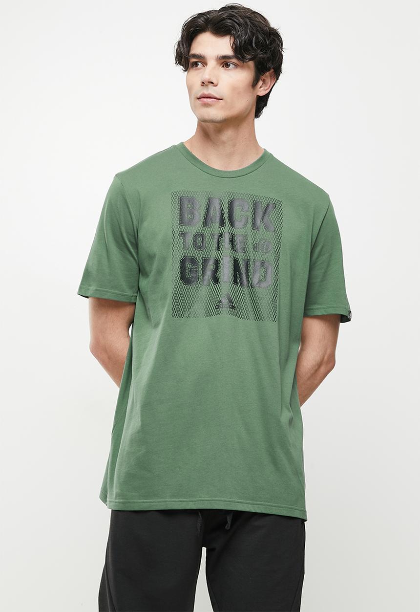 adidas Performance -  Strength Aeroready Graphic Men Training T-Shirt- green oxide