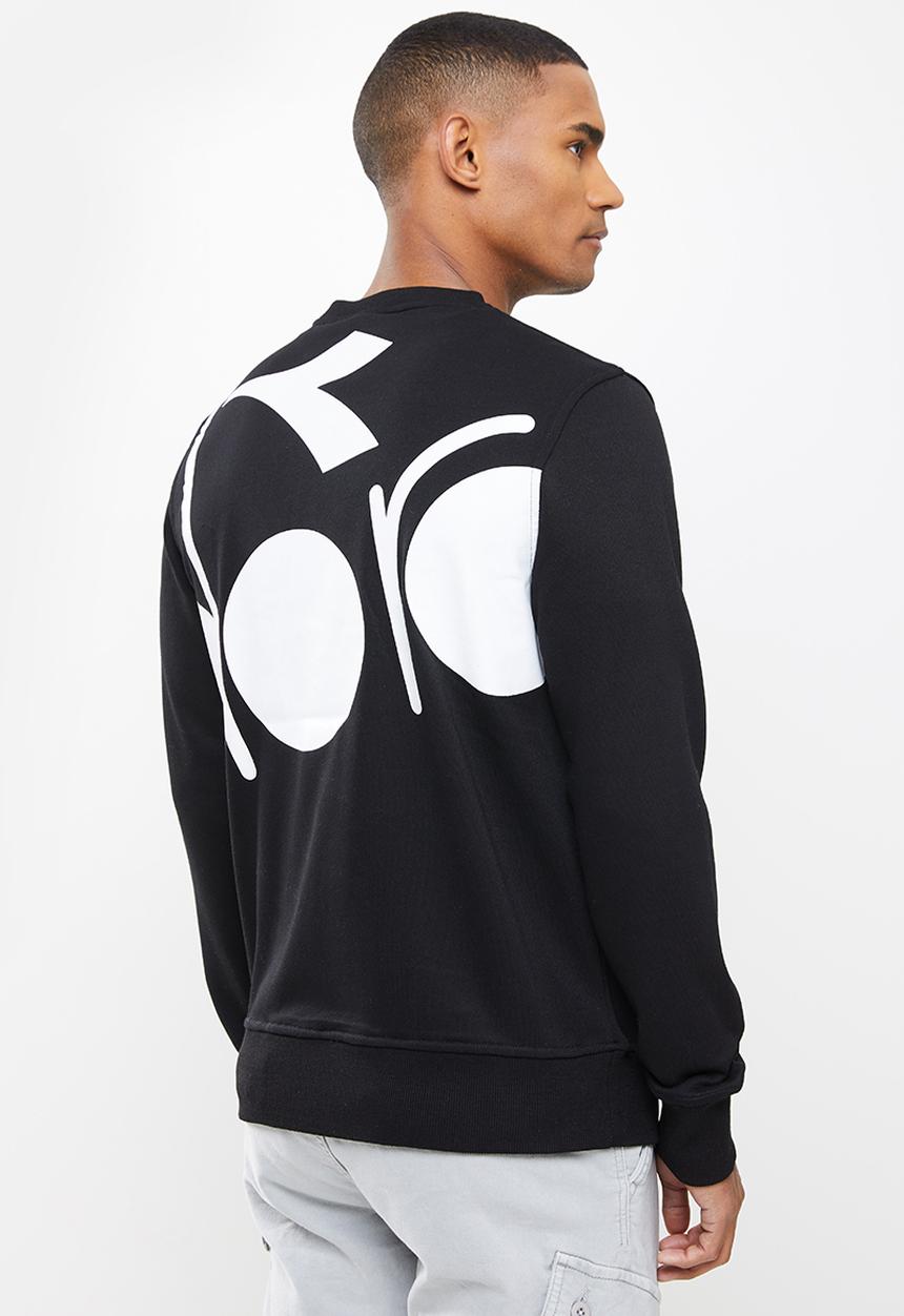Diadora - Alba sweat - black & white