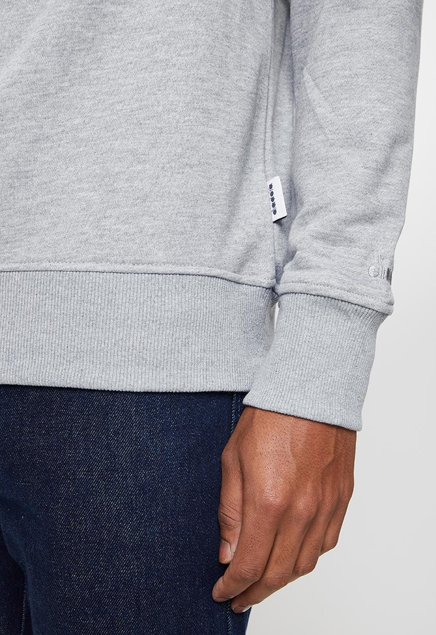 Diadora - Neve sweat - grey melange