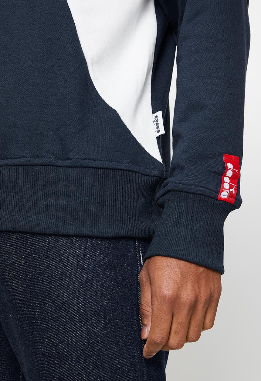 Diadora - Calore sweat - navy & red