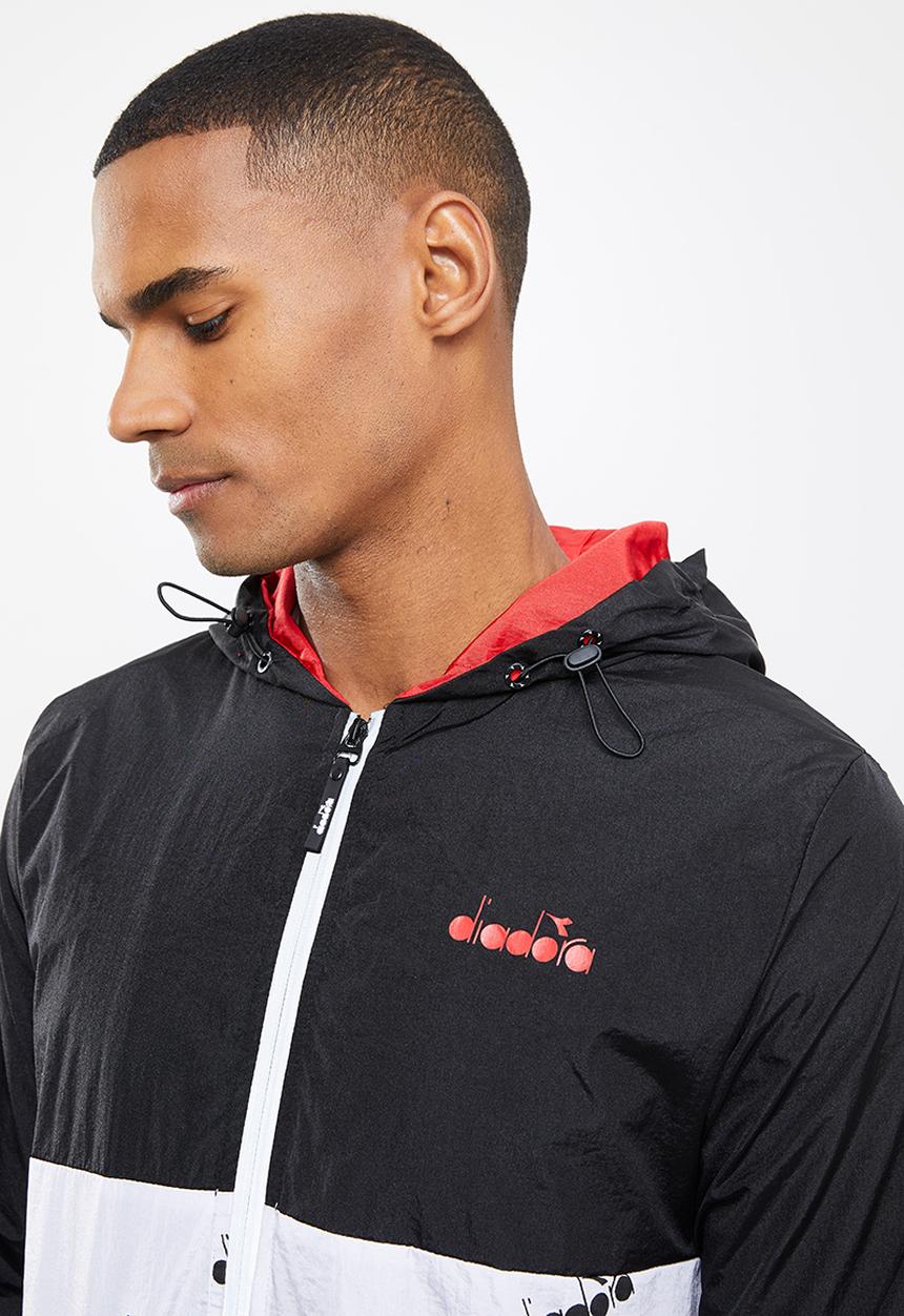 Diadora - Coppa jacket - black & white