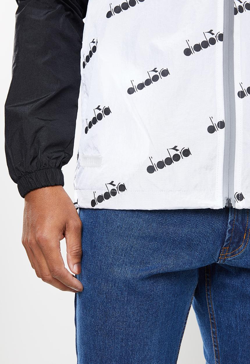 Diadora - Coppa jacket - black & white
